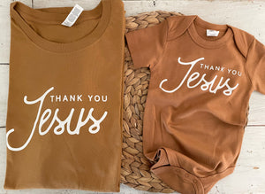Thank you Jesus / adult tee unisex