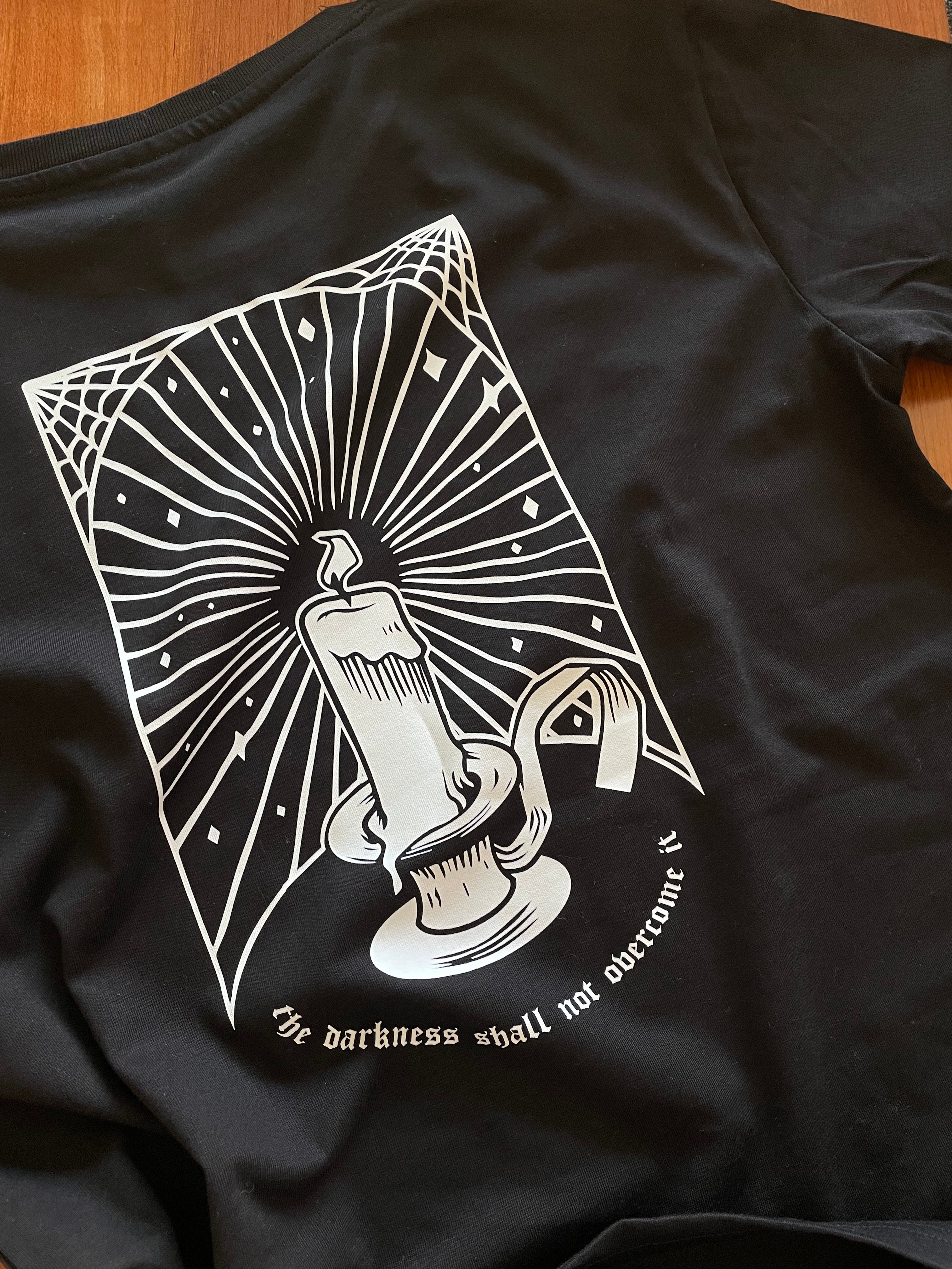Light in the darkness kids tee