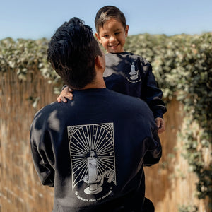 The darkness shall not overcome it sweatshirt / kids & adult