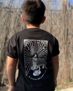 Light in the darkness kids tee