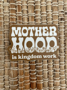 Kingdom work sticker