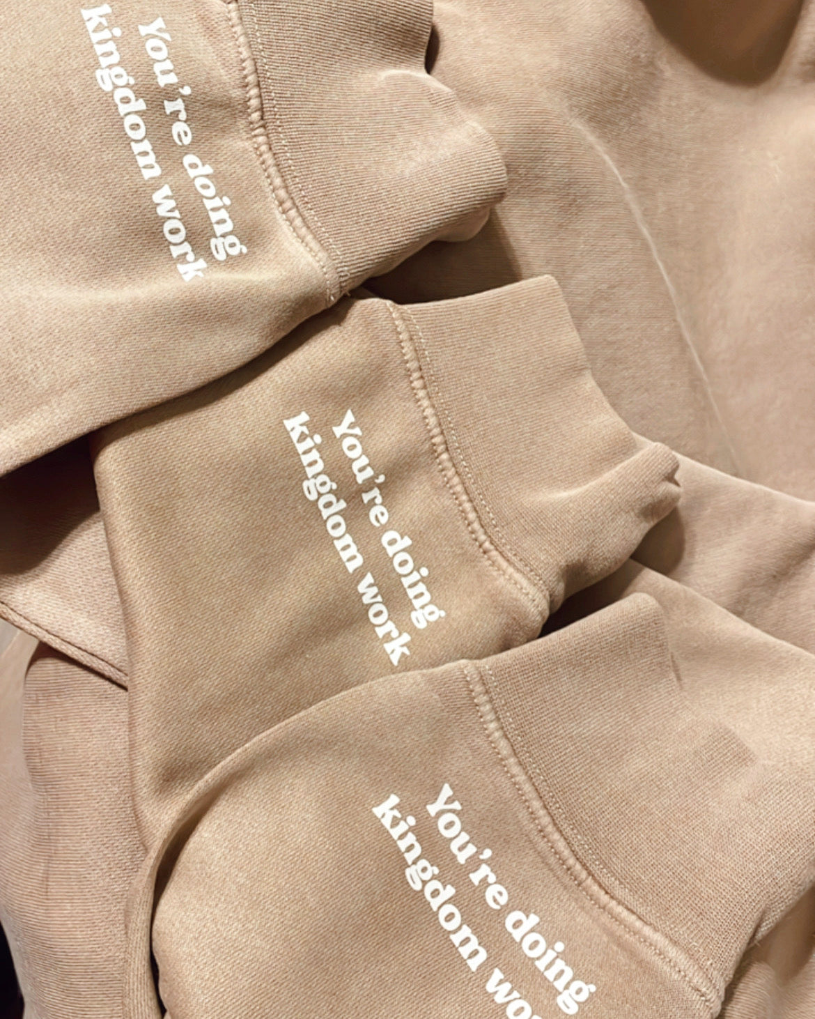 Motherhood is my ministry / mama crewneck sweatshirt